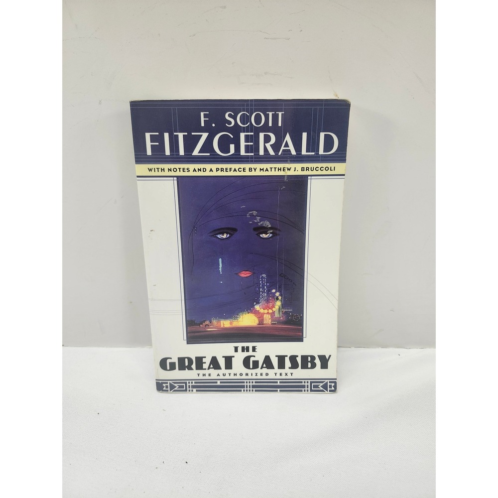 The Great Gatsby F Scott Fitzgerald 1995 Vintage Scribner Paperback Fiction